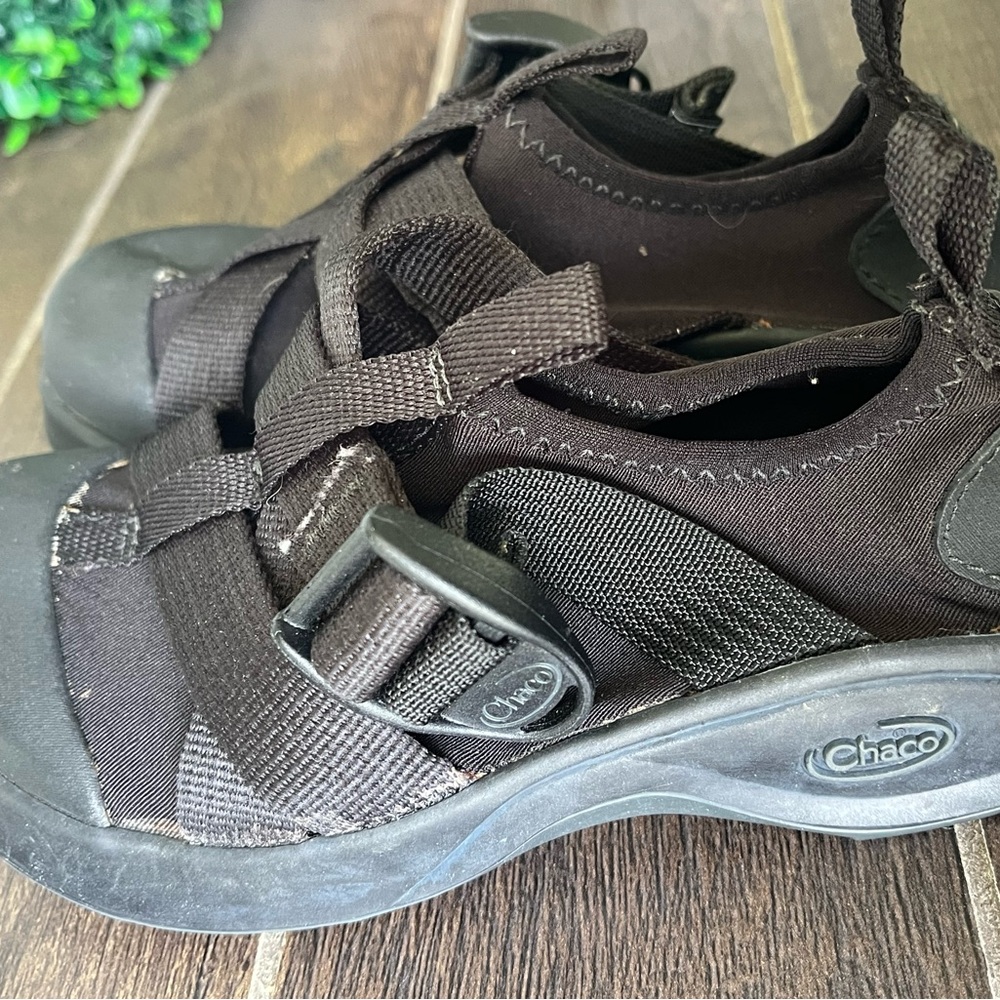 Chaco Vitim Ecotread Black Shoes Youth Kids J180023Y Size US 12 - Picture 13 of 15